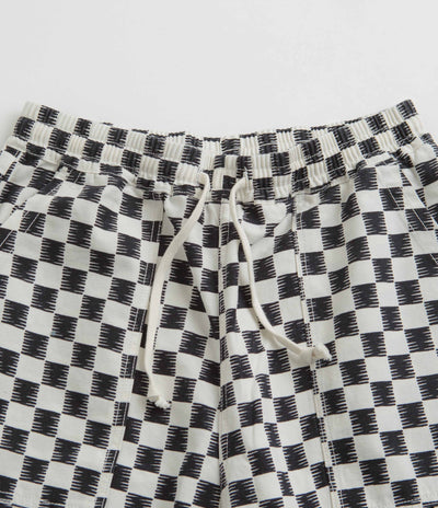 Service Works Classic Chef Shorts - Black / White Checker