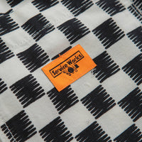 Service Works Classic Chef Shorts - Black / White Checker thumbnail