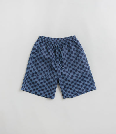 Service Works Classic Chef Shorts - Blue Checker