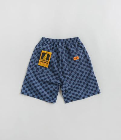 Service Works Classic Chef Shorts - Blue Checker