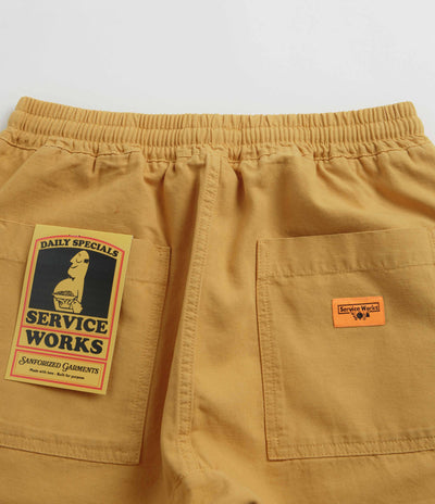 Service Works Classic Chef Shorts - Gold