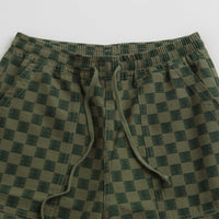 Service Works Classic Chef Shorts - Green Checker thumbnail