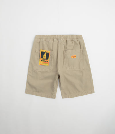 Service Works Classic Chef Shorts in Khaki