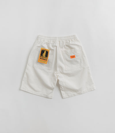 Service Works Classic Chef Shorts - Off-White