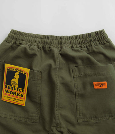 Service Works Classic Chef Shorts - Olive