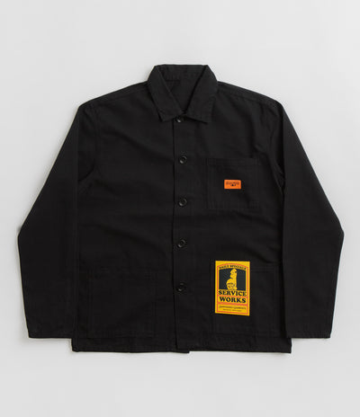 Service Works Coverall Jacket - Black