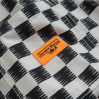 Service Works Coverall Jacket - Black / White Checker thumbnail