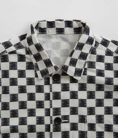 Service Works Coverall Jacket - Black / White Checker