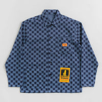 Service Works Coverall Jacket - Blue Checker thumbnail
