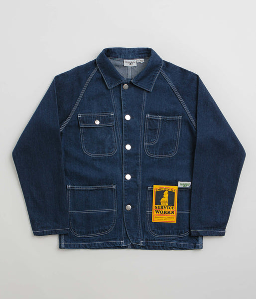 Service Works Denim 2.0 Coverall Jacket - One Wash | flatspot