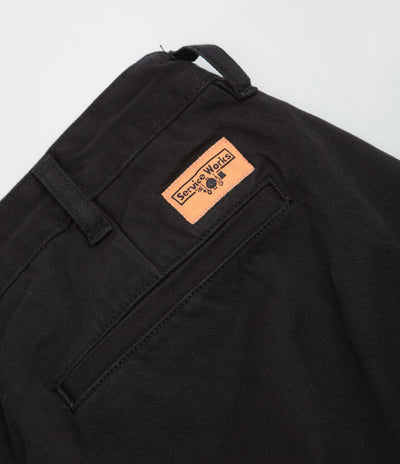 Service Works Drill Part Timer Shorts in Black