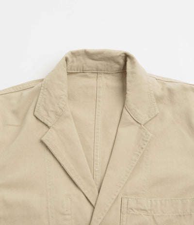 Service Works Drill Server Suit Jacket in Khaki