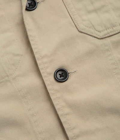Service Works Drill Server Suit Jacket in Khaki