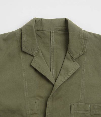 Service Works Drill Server Suit Jacket in Olive