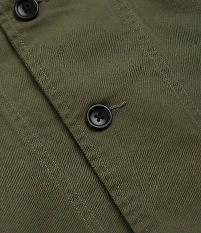 Service Works Drill Server Suit Jacket in Olive