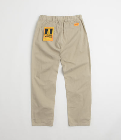 Service Works Drill Waiter Pants in Khaki