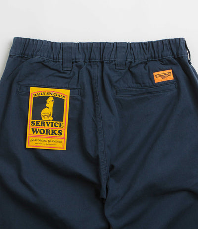 Service Works Drill Waiter Pants in Navy