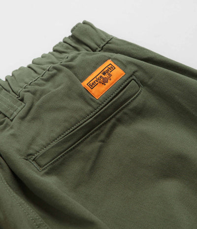 Service Works Drill Waiter Pants in Olive