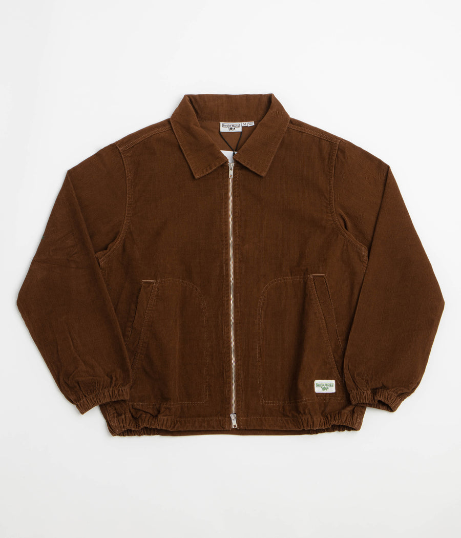 Service Works Fine Cord Work Jacket - Bark