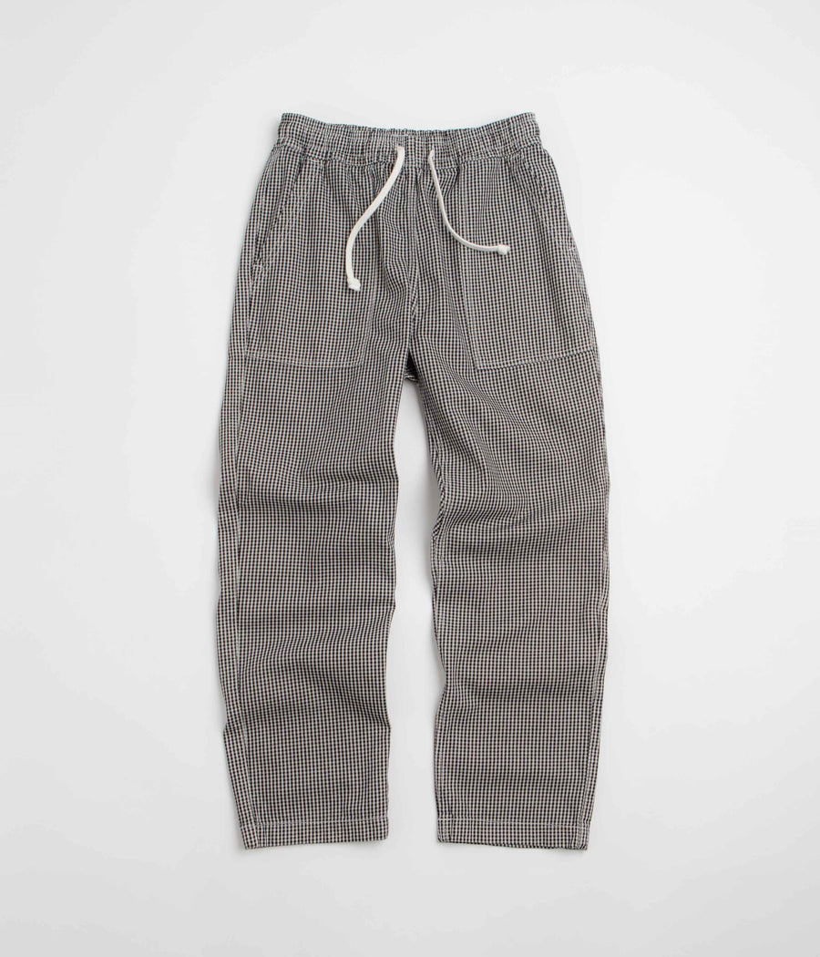 Service Works House Gingham Chef Pants - Black