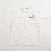 Service Works Light Twill Necessities Short Sleeve Shirt in Off White thumbnail