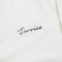 Service Works Light Twill Necessities Short Sleeve Shirt in Off White thumbnail