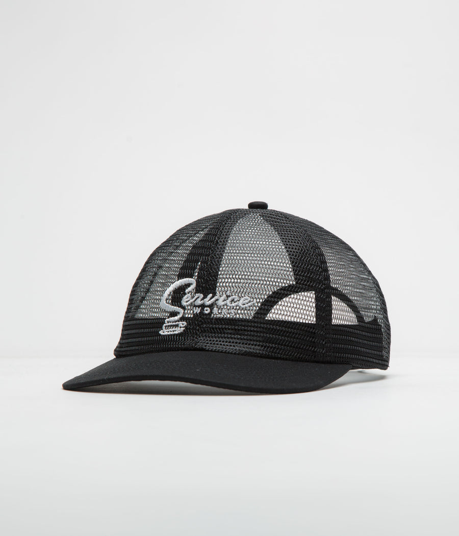Service Works Mesh Espresso Cap in Black
