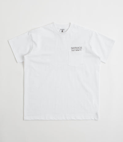 Service Works Nourish Pocket T-Shirt in White