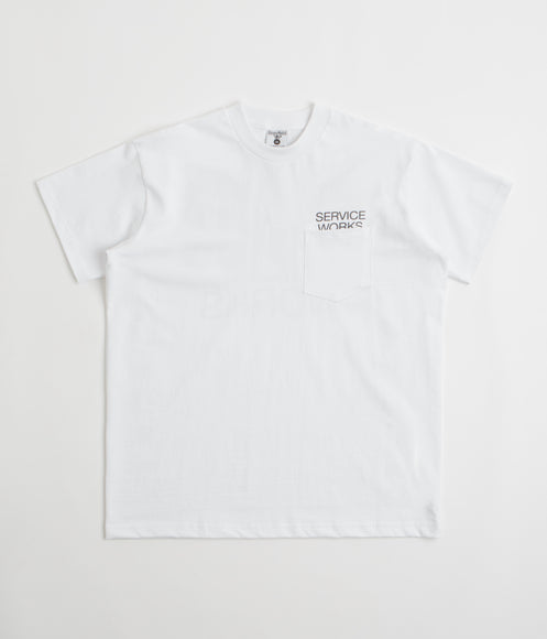 Service Works Nourish Pocket T-Shirt - White