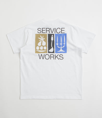 Service Works Nourish Pocket T-Shirt in White