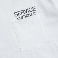 Service Works Nourish Pocket T-Shirt in White thumbnail