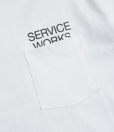 Service Works Nourish Pocket T-Shirt in White