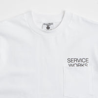 Service Works Nourish Pocket T-Shirt in White thumbnail