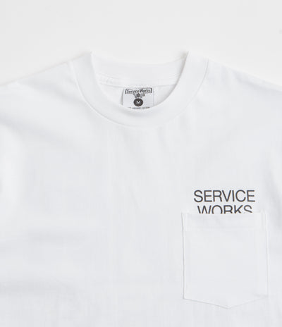 Service Works Nourish Pocket T-Shirt in White