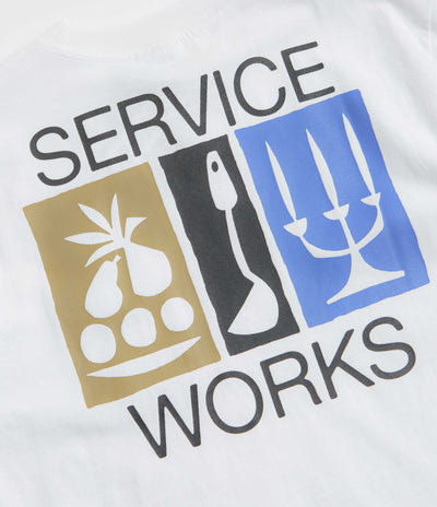 Service Works Nourish Pocket T-Shirt in White