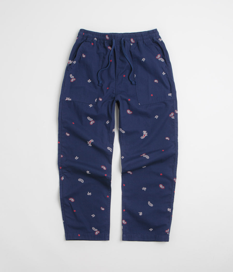 Service Works Paisley Chef Pants - Royal