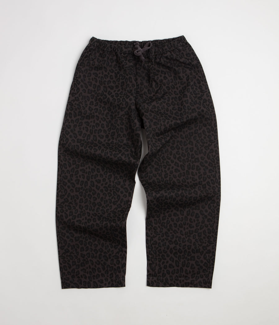 Service Works Patterned Easy Chef Pants - Black Leopard