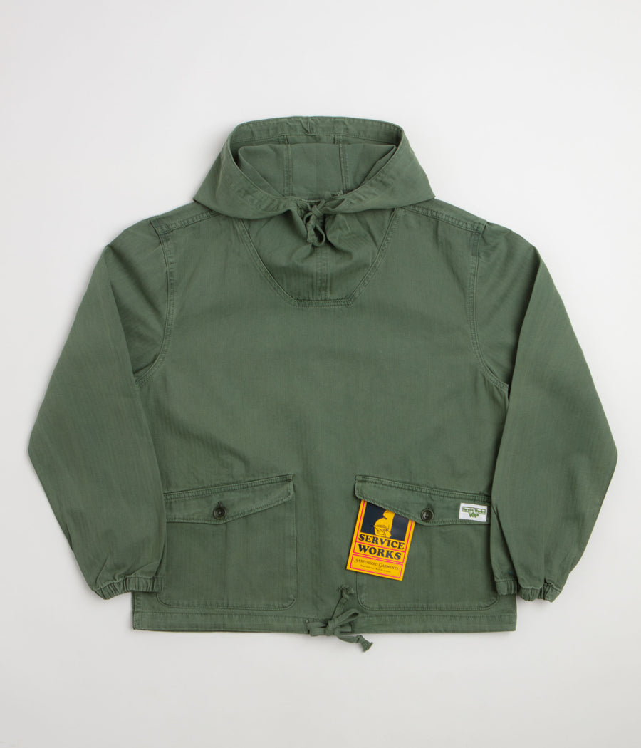 Service Works Pigment HBT Smock 2.0 Jacket - Olive