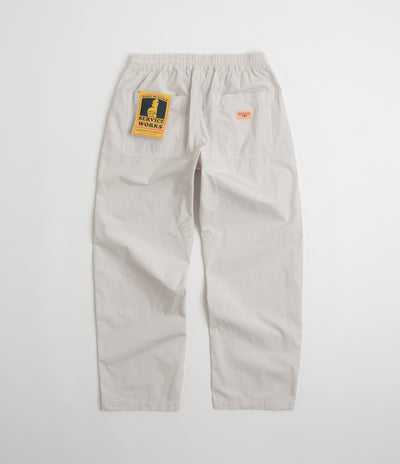 Service Works Poplin Chef Pants in Salt