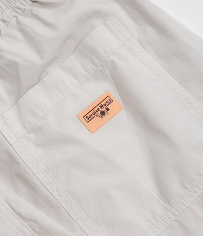 Service Works Poplin Chef Pants in Salt