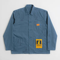 Service Works Poplin Printed Chore Shirt in Slate thumbnail