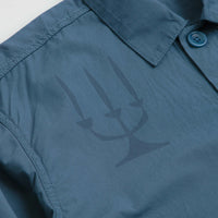 Service Works Poplin Printed Chore Shirt in Slate thumbnail