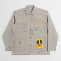 Service Works Poplin Printed Chore Shirt in Stone thumbnail