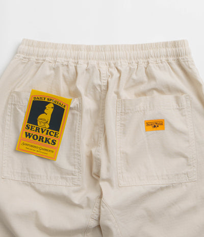 Service Works Ripstop Chef Pants in Bone