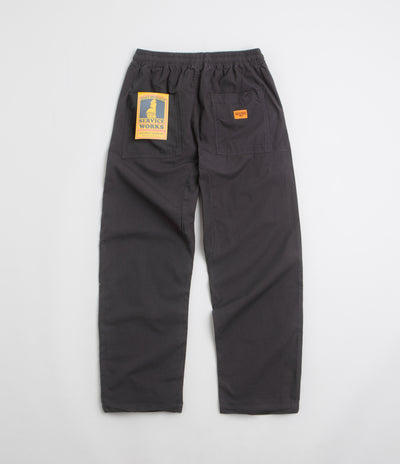 Service Works Ripstop Chef Pants in Washed Black
