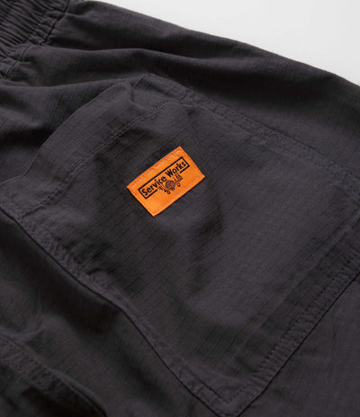 Service Works Ripstop Chef Pants in Washed Black