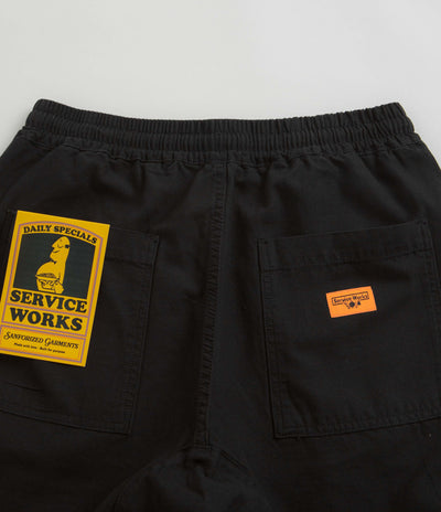 Service Works Ripstop Chef Shorts - Black