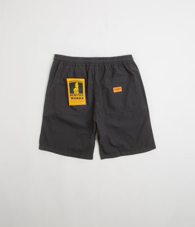 Service Works Ripstop Chef Shorts in Washed Black