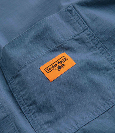 Service Works Ripstop FOH Jacket - Work Blue
