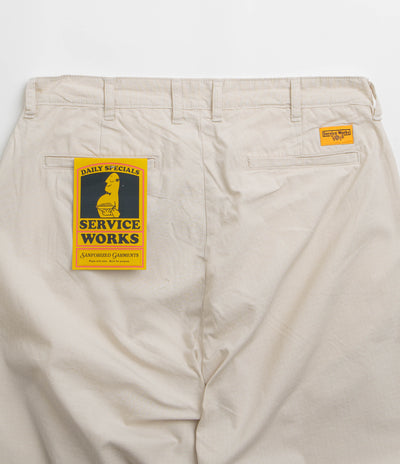 Service Works Ripstop Part Timer Pants in Bone